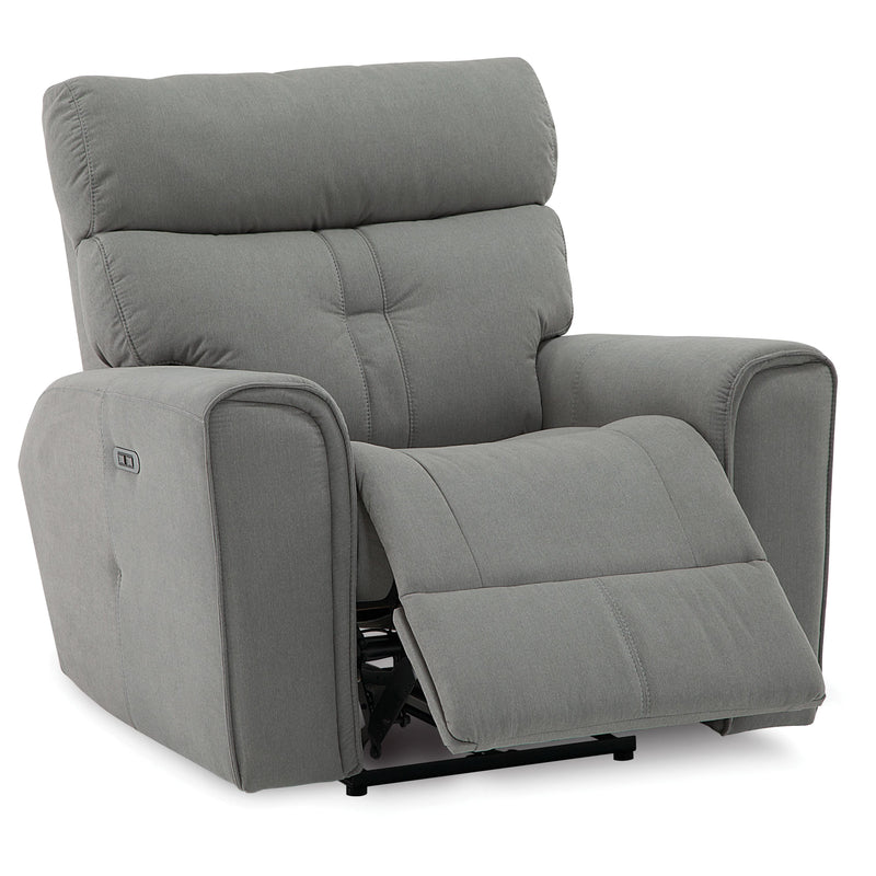 Palliser Acacia Power Fabric Recliner with Wall Recline 41080-31-PEYTON-SMOKEY-BLUE IMAGE 3