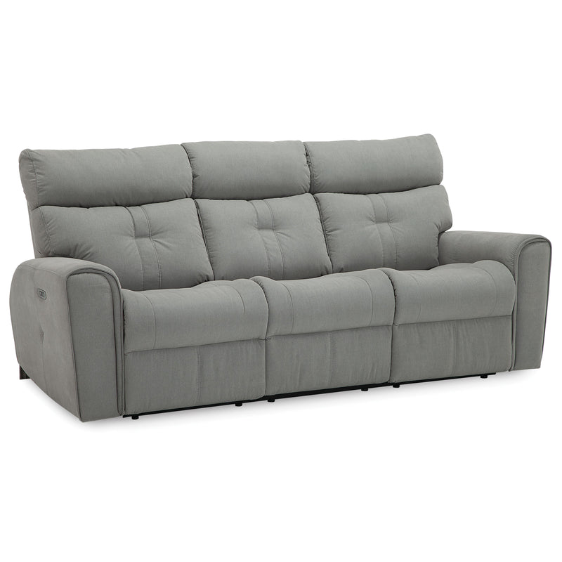 Palliser Acacia Power Reclining Fabric Sofa 41080-61-PEYTON-SMOKEY-BLUE IMAGE 2