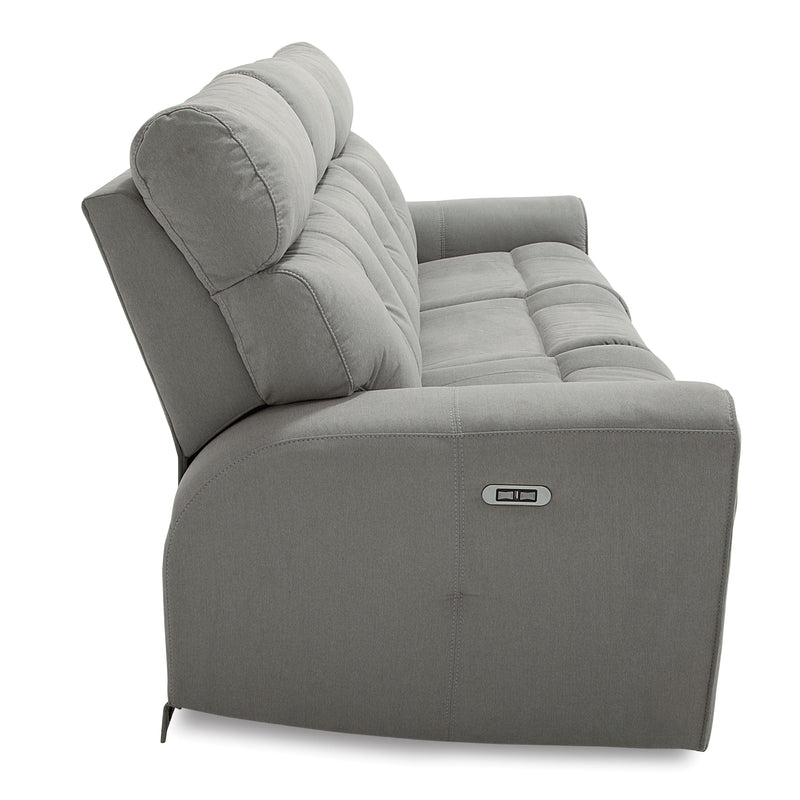 Palliser Acacia Power Reclining Fabric Sofa 41080-61-PEYTON-SMOKEY-BLUE IMAGE 6