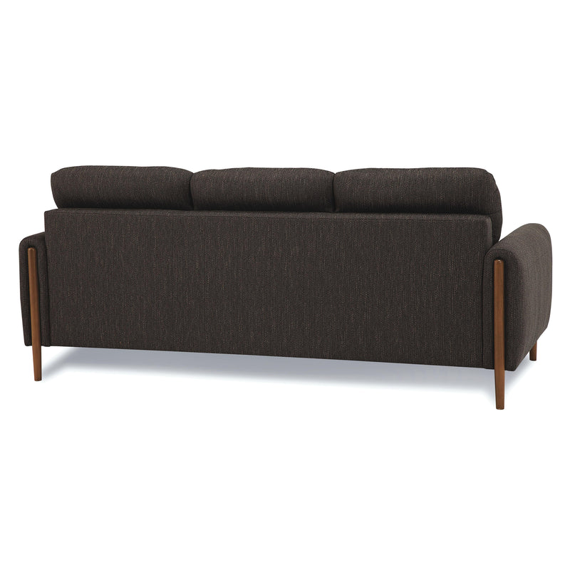 Palliser Zander Stationary Fabric Sofa 77745-01-ARCHITECT-ONYX IMAGE 4