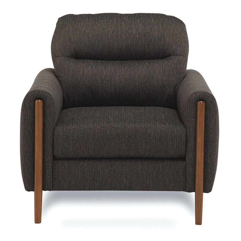 Palliser Zander Stationary Fabric Chair 77745-02-ARCHITECT-ONYX IMAGE 1