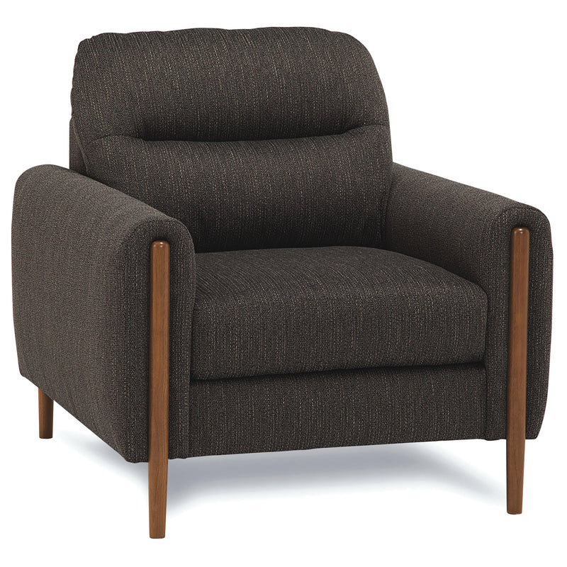 Palliser Zander Stationary Fabric Chair 77745-02-ARCHITECT-ONYX IMAGE 2