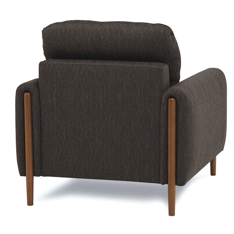 Palliser Zander Stationary Fabric Chair 77745-02-ARCHITECT-ONYX IMAGE 4