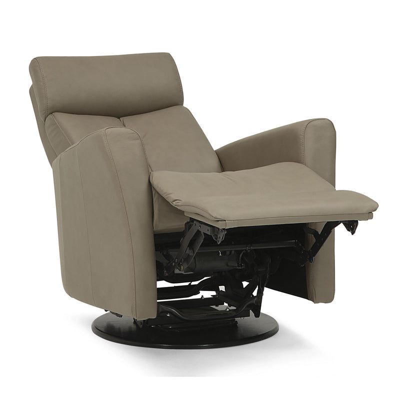 Palliser Prodigy II Power Swivel Leather Recliner 43414-38-MYSTIC-WILLOW IMAGE 5