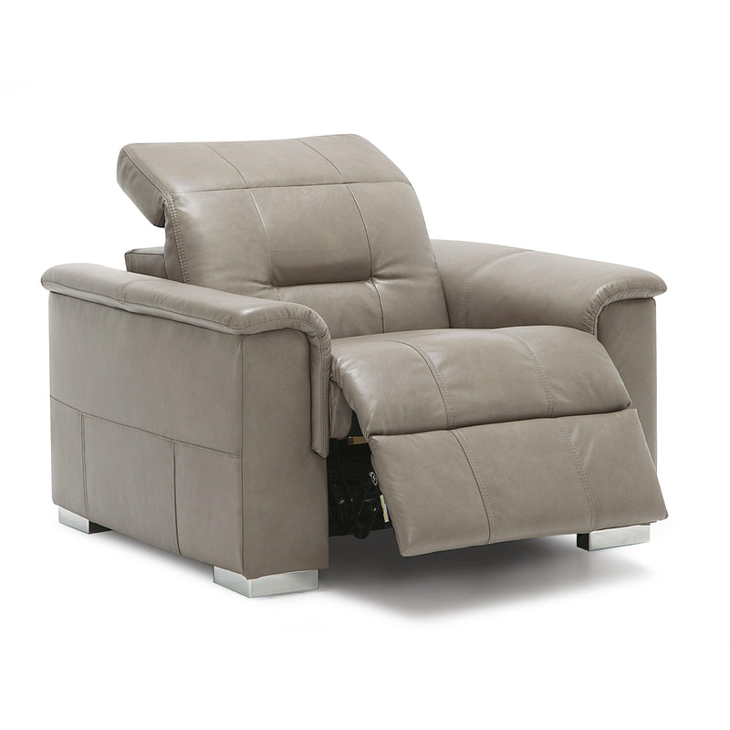 Palliser Keoni Power Leather Recliner with Wall Recliner 44000-31-BRONCO-FOG IMAGE 3