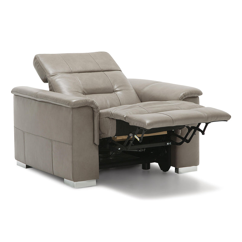 Palliser Keoni Power Leather Recliner with Wall Recliner 44000-31-BRONCO-FOG IMAGE 5