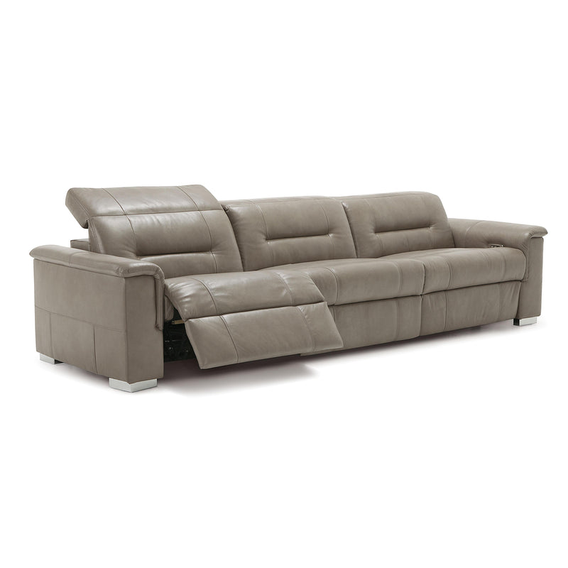 Palliser Keoni Power Reclining Leather 3 pc Sectional 44000-7P/44000-70/44000-6P-BRONCO-FOG IMAGE 3