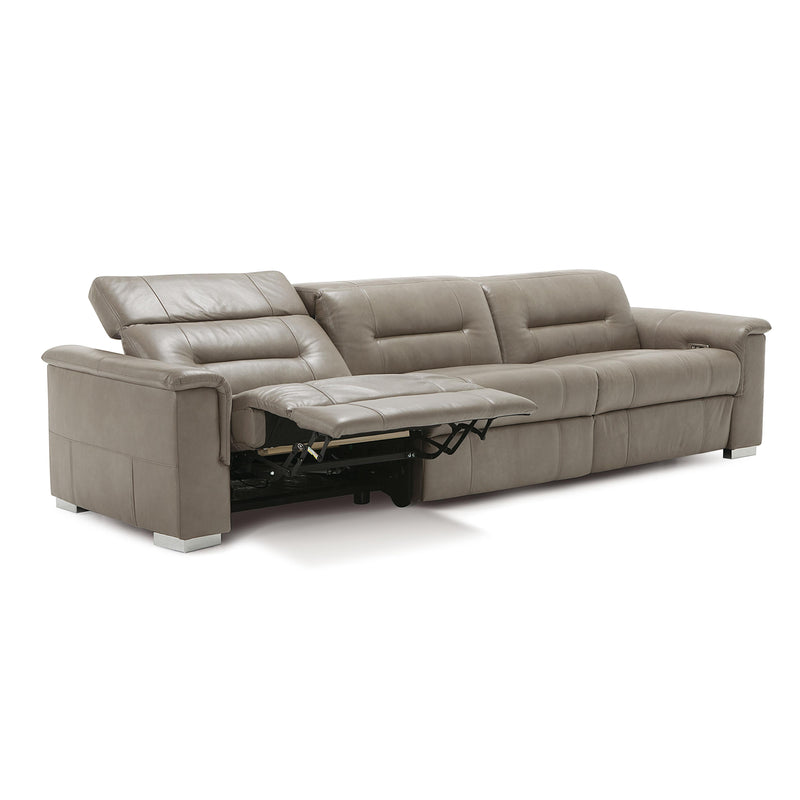 Palliser Keoni Power Reclining Leather 3 pc Sectional 44000-7P/44000-70/44000-6P-BRONCO-FOG IMAGE 5