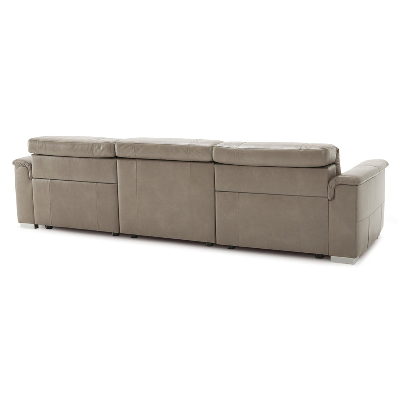 Palliser Keoni Power Reclining Leather 3 pc Sectional 44000-7P/44000-70/44000-6P-BRONCO-FOG IMAGE 6