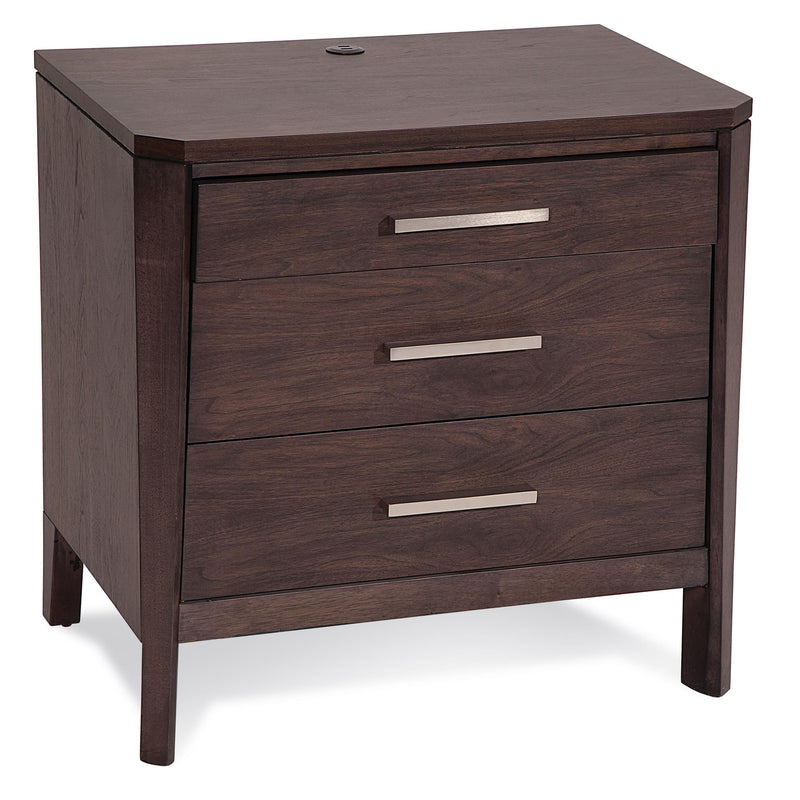 Palliser Aria 3-Drawer Nightstand 130-433 IMAGE 2