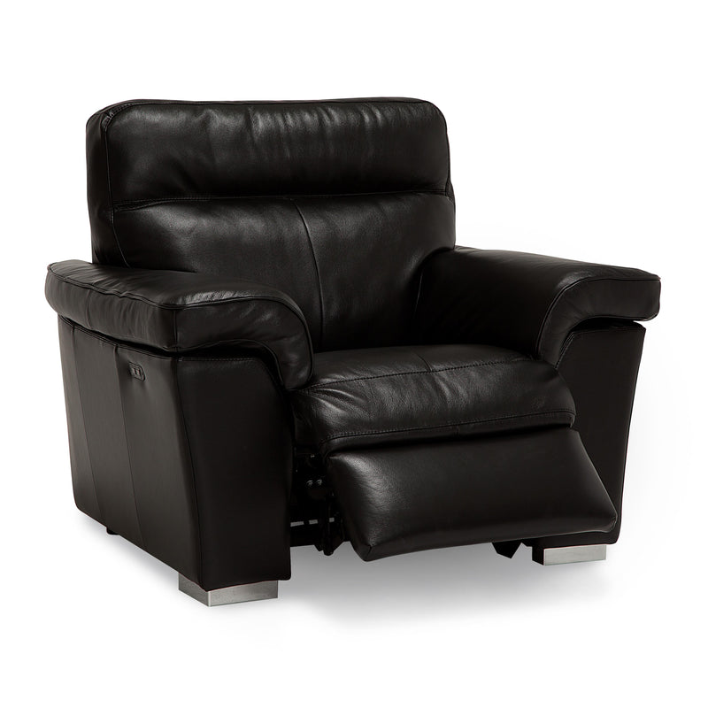 Palliser Alaska Power Leather Recliner with Wall Recline 41070-31-BROADWAY-ONYX IMAGE 3