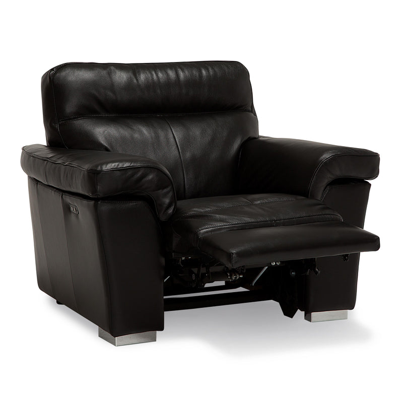 Palliser Alaska Power Leather Recliner with Wall Recline 41070-31-BROADWAY-ONYX IMAGE 4