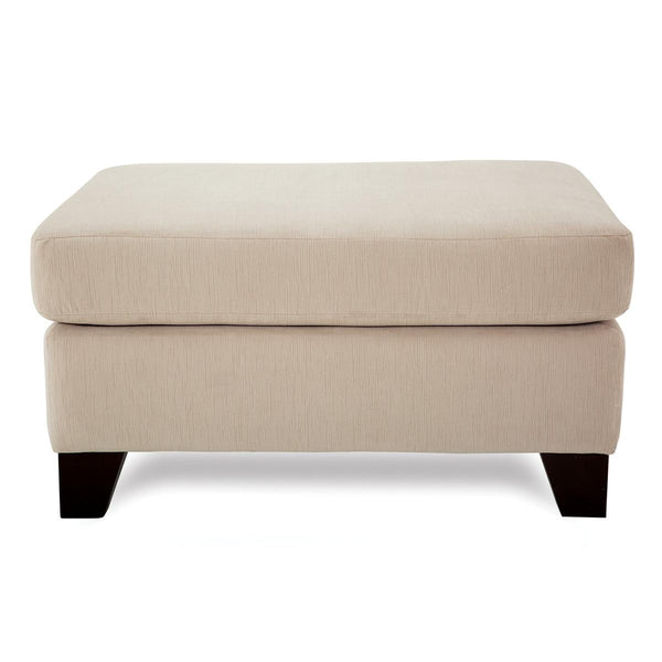 Palliser Leaf Fabric Ottoman 77331-04-PRESTIGE-WHISPER IMAGE 1