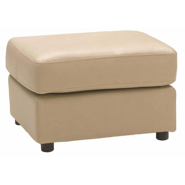 Palliser Meadowridge Leather Ottoman 77509-04-VENICE-TAWNY IMAGE 1