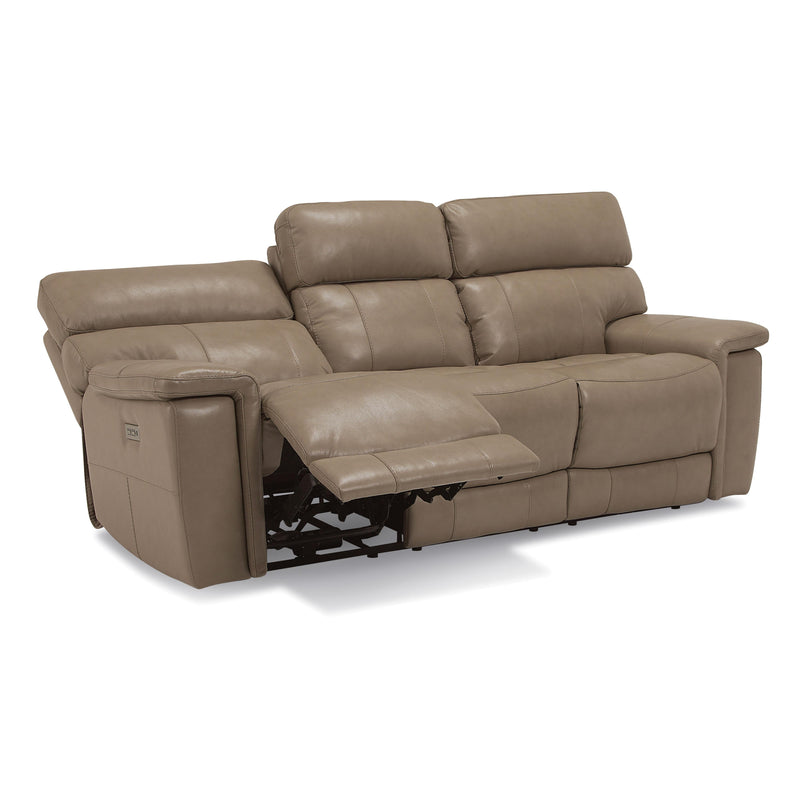 Palliser Powell Power Reclining Leather Match Sofa Powell 41135-61 Sofa Power Recliner - Putty IMAGE 5