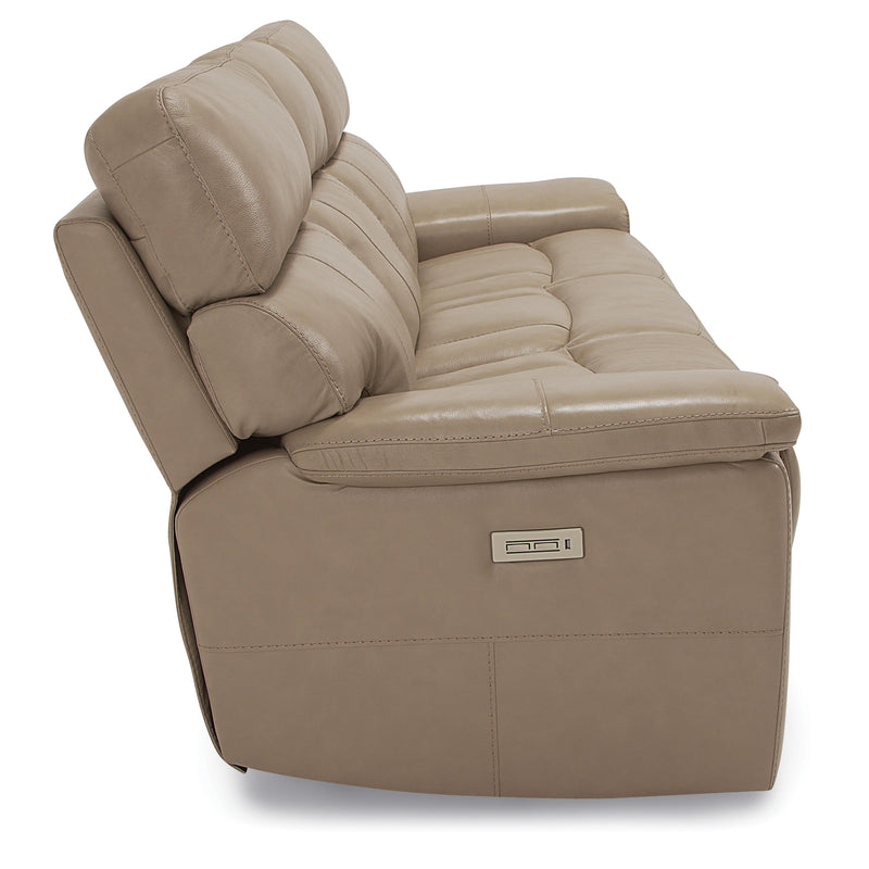 Palliser Powell Power Reclining Leather Match Sofa Powell 41135-61 Sofa Power Recliner - Putty IMAGE 6