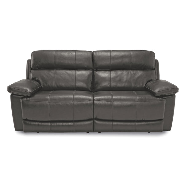 Palliser Finley Power Reclining Leather Match Sofa Finley 41134-5P Sofa Power Recliner - Slate IMAGE 1