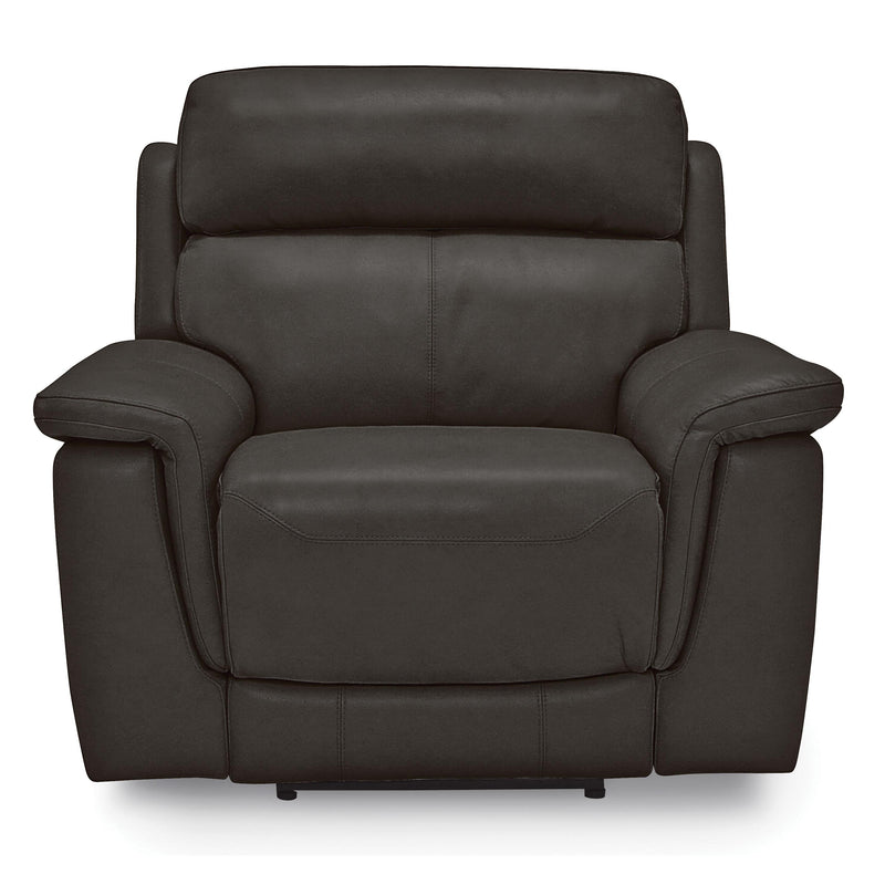 Palliser Granada Power Leather Match Recliner with Wall Recline Granada 41058-31 Wallhugger Power Recliner - Graphite IMAGE 1