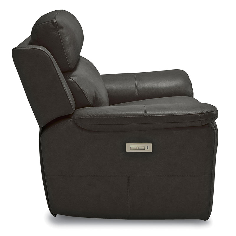 Palliser Granada Power Leather Match Recliner with Wall Recline Granada 41058-31 Wallhugger Power Recliner - Graphite IMAGE 6