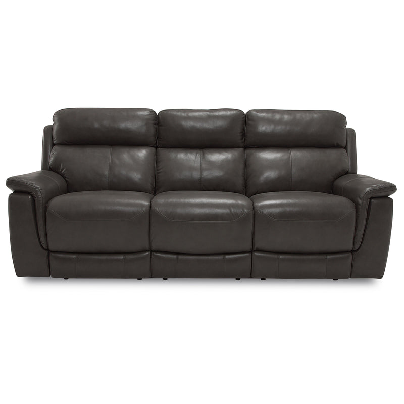 Palliser Granada Power Reclining Leather Match Sofa Granada 41058-61 Sofa Power Recliner - Graphite IMAGE 1