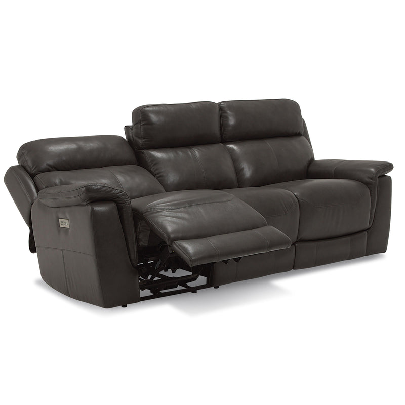 Palliser Granada Power Reclining Leather Match Sofa Granada 41058-61 Sofa Power Recliner - Graphite IMAGE 5