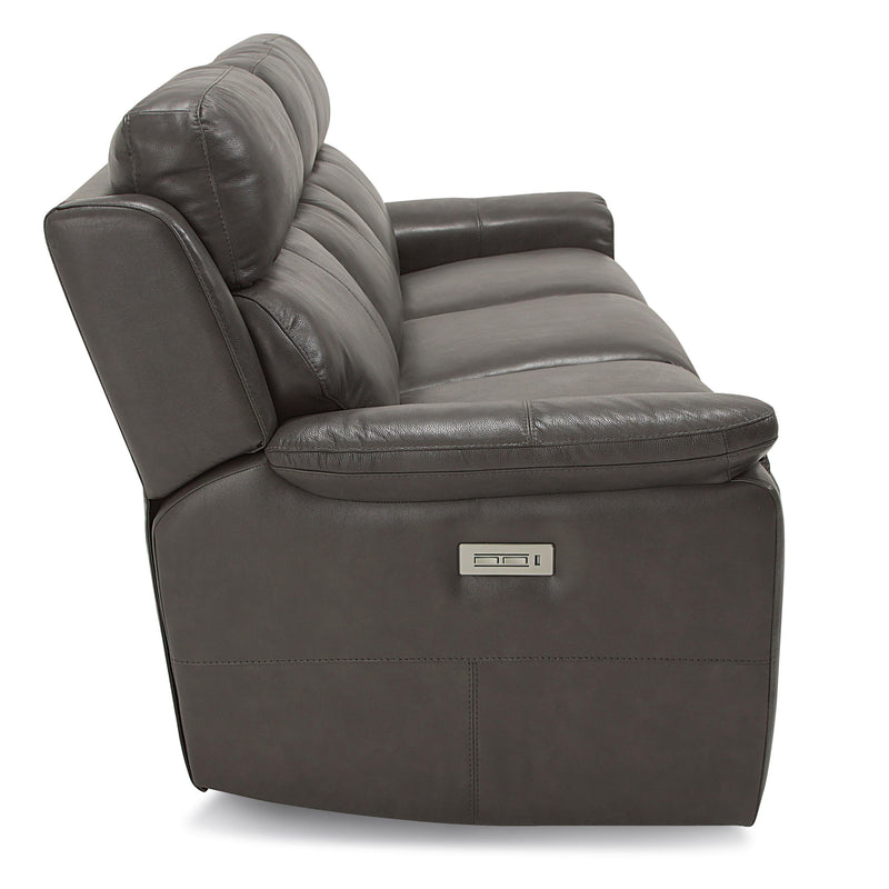 Palliser Granada Power Reclining Leather Match Sofa Granada 41058-61 Sofa Power Recliner - Graphite IMAGE 6