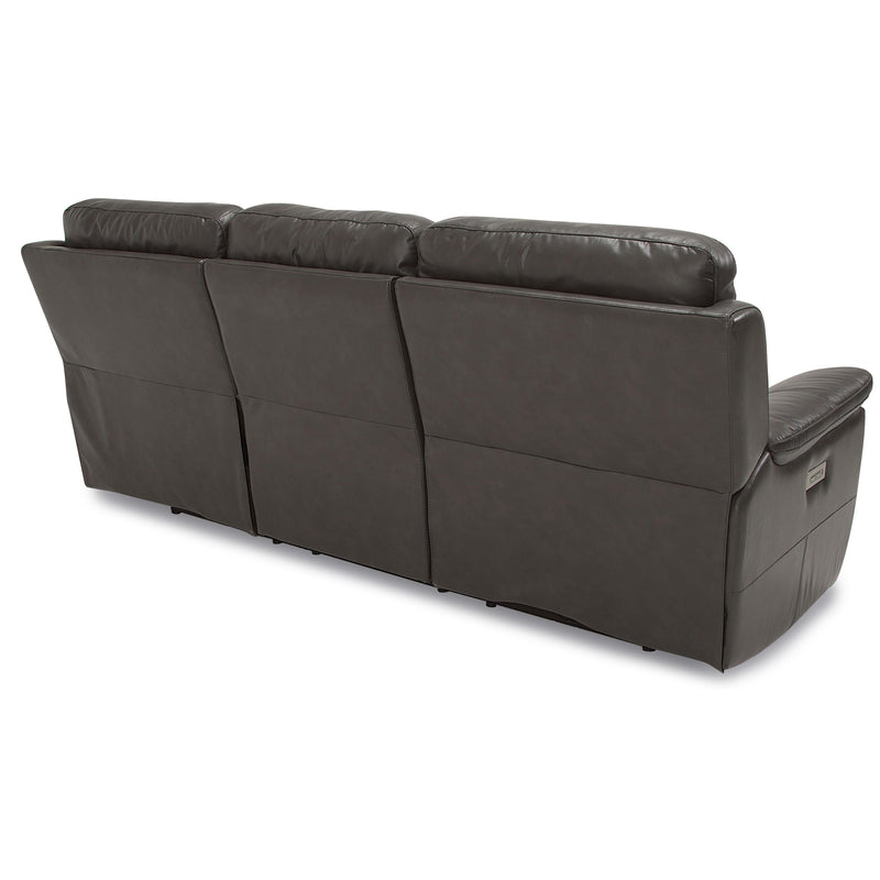 Palliser Granada Power Reclining Leather Match Sofa Granada 41058-61 Sofa Power Recliner - Graphite IMAGE 7