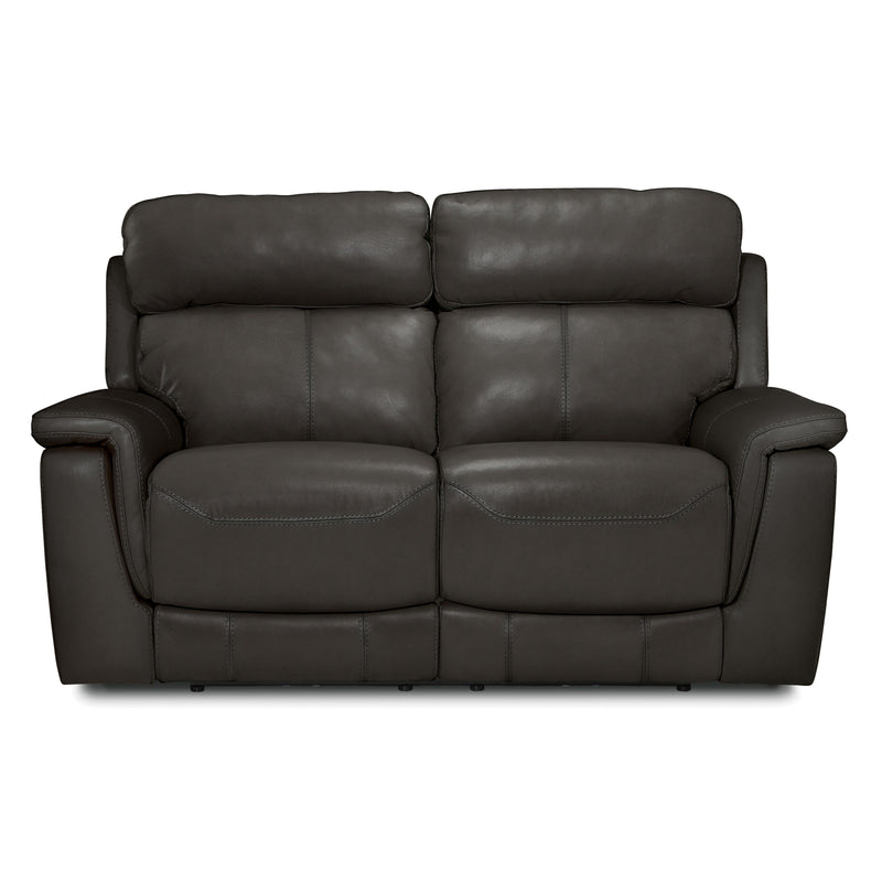 Palliser Granada Power Reclining Leather Match Loveseat Granada 41058-63 Loveseat Power Reclining - Graphite IMAGE 1