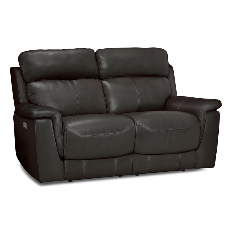 Palliser Granada Power Reclining Leather Match Loveseat Granada 41058-63 Loveseat Power Reclining - Graphite IMAGE 2