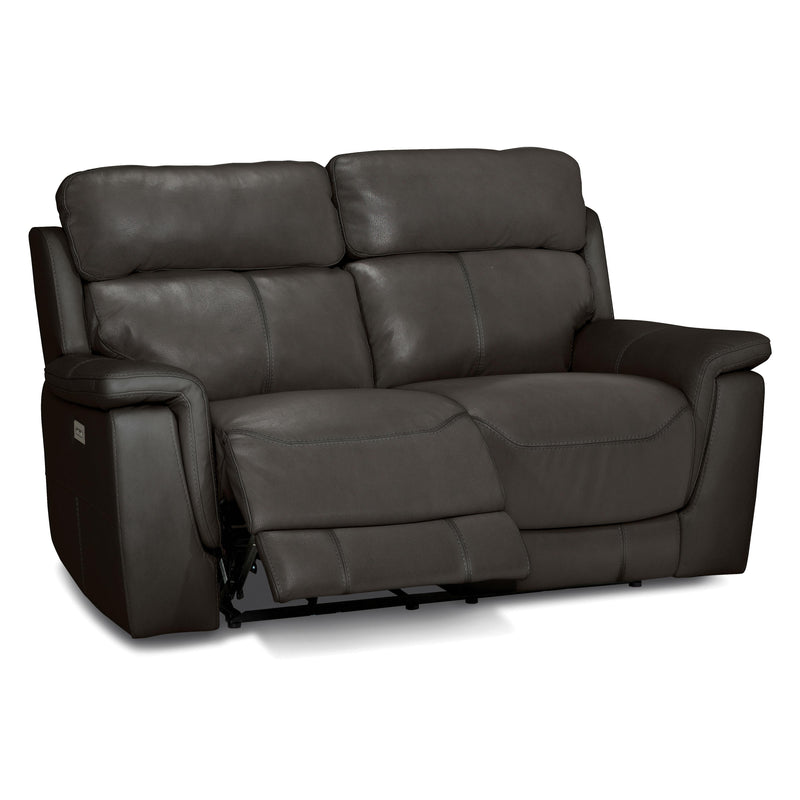 Palliser Granada Power Reclining Leather Match Loveseat Granada 41058-63 Loveseat Power Reclining - Graphite IMAGE 3