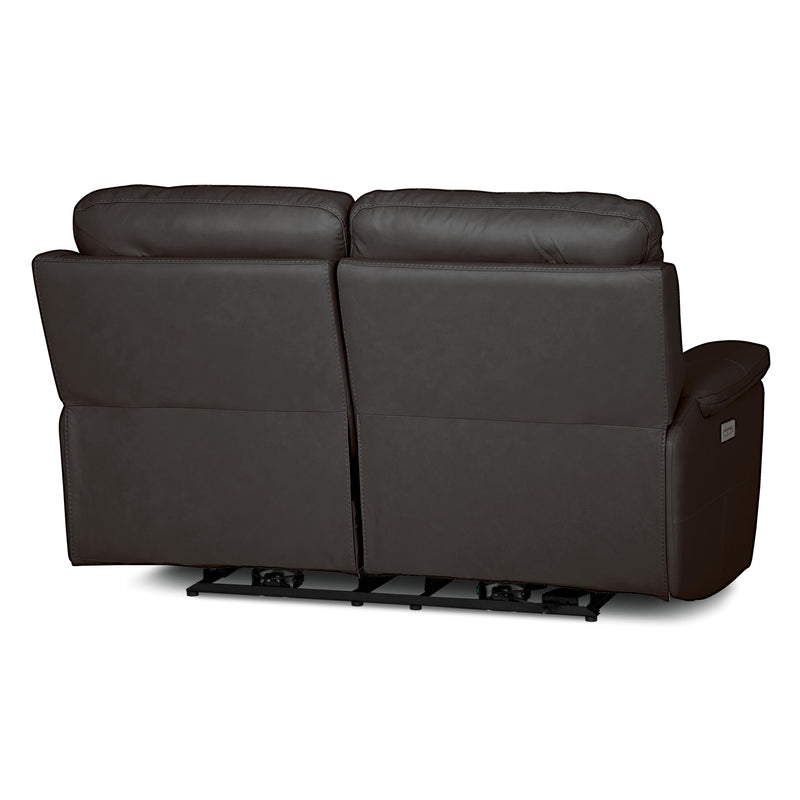 Palliser Granada Power Reclining Leather Match Loveseat Granada 41058-63 Loveseat Power Reclining - Graphite IMAGE 5