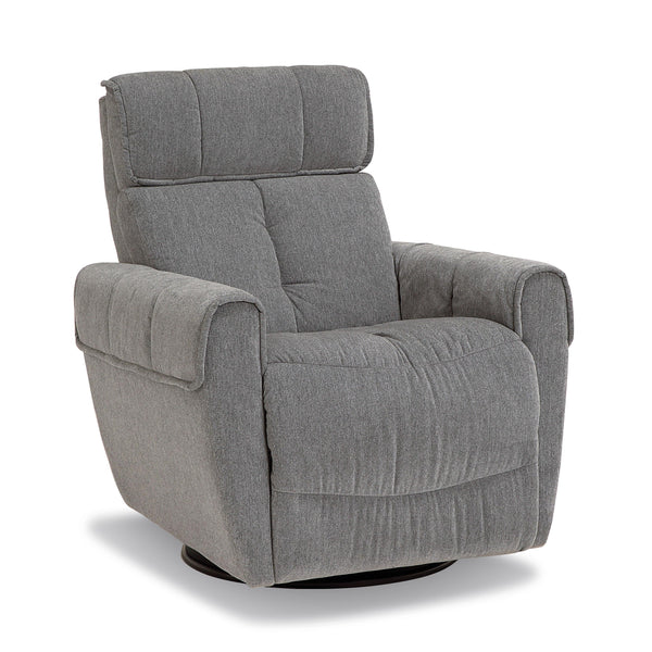 Palliser Aruba Power Swivel Glider Rocker Fabric Recliner 42222-38-SYNERGY-PEWTER IMAGE 1