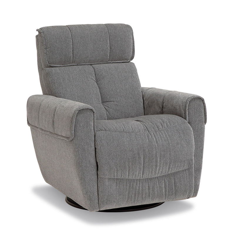 Palliser Aruba Power Swivel Glider Rocker Fabric Recliner 42222-38-SYNERGY-PEWTER IMAGE 1