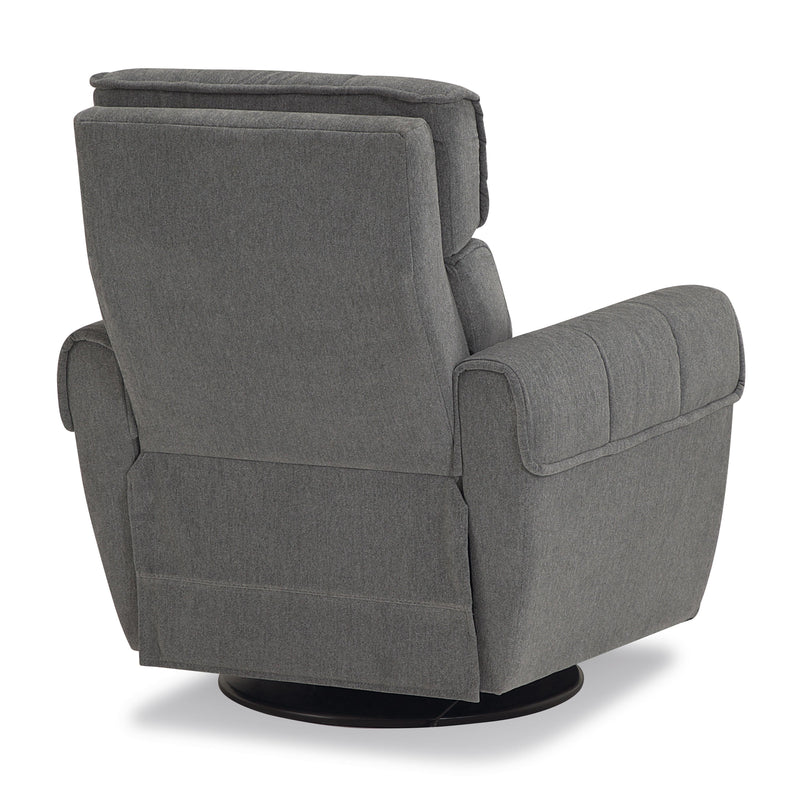 Palliser Aruba Power Swivel Glider Rocker Fabric Recliner 42222-38-SYNERGY-PEWTER IMAGE 2