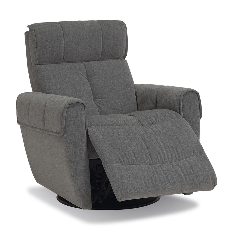 Palliser Aruba Power Swivel Glider Rocker Fabric Recliner 42222-38-SYNERGY-PEWTER IMAGE 4