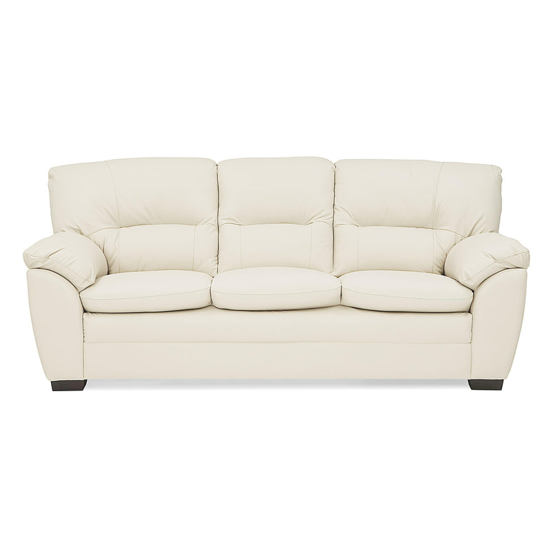 Palliser Amisk Stationary Leather Sofa 77343-01-TULSAII-BISQUE IMAGE 1