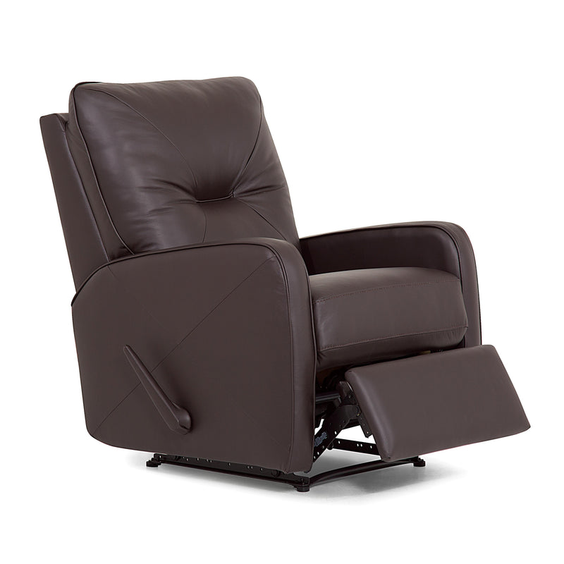 Palliser Theo Rocker Leather Recliner with Wall Recline 42002-35-TULSAII-DARKBROWN IMAGE 3