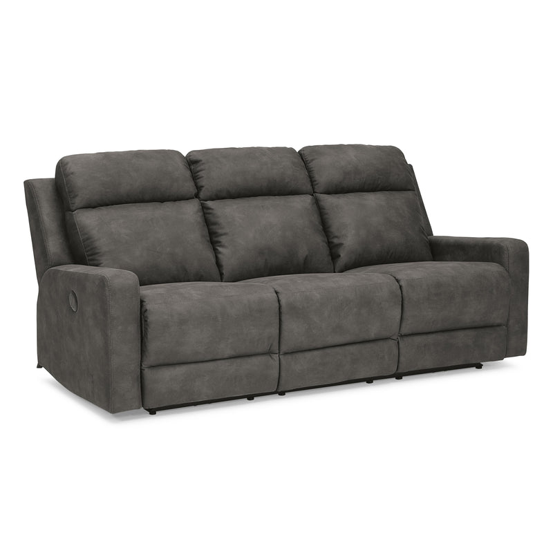 Palliser Forest Hill Power Reclining Fabric Sofa 41032-61-HUSH-GREY IMAGE 2