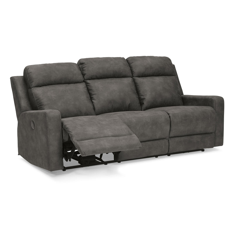 Palliser Forest Hill Power Reclining Fabric Sofa 41032-61-HUSH-GREY IMAGE 4