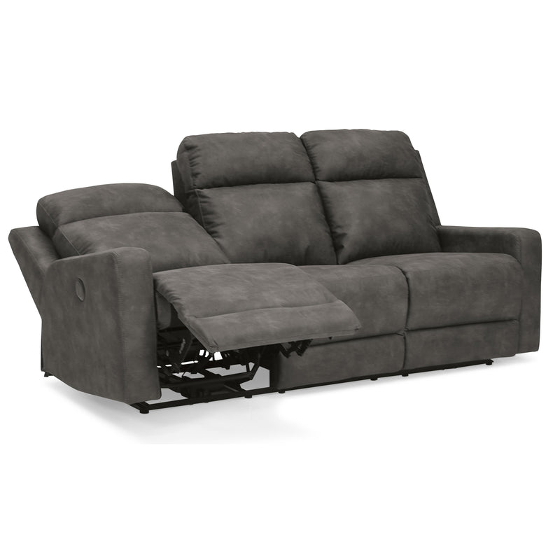 Palliser Forest Hill Power Reclining Fabric Sofa 41032-61-HUSH-GREY IMAGE 5