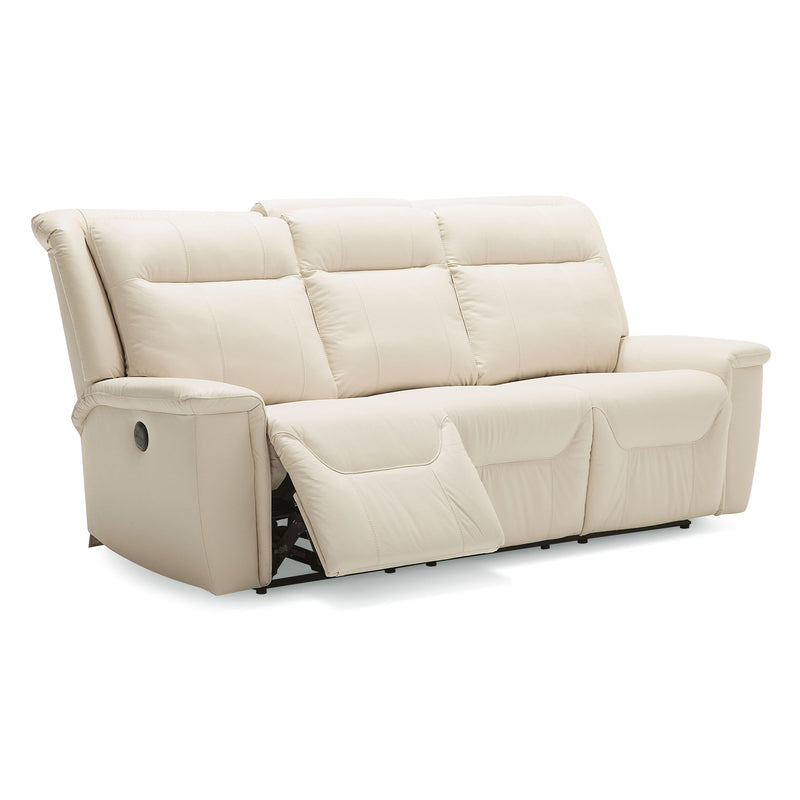 Palliser Strata Power Reclining Leather Sofa 40123-3H-TULSAII-BISQUE IMAGE 4