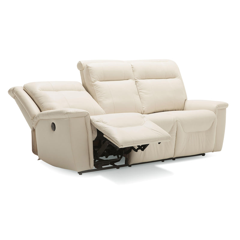 Palliser Strata Power Reclining Leather Sofa 40123-3H-TULSAII-BISQUE IMAGE 7