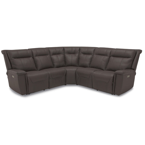 Palliser Strata Reclining 5 pc Sectional 40123-47/40123-10/40123-09/40123-10/40123-46-VENUS-GRAPHITE IMAGE 1