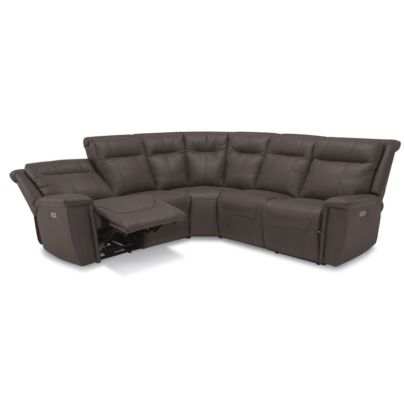 Palliser Strata Reclining 5 pc Sectional 40123-47/40123-10/40123-09/40123-10/40123-46-VENUS-GRAPHITE IMAGE 4