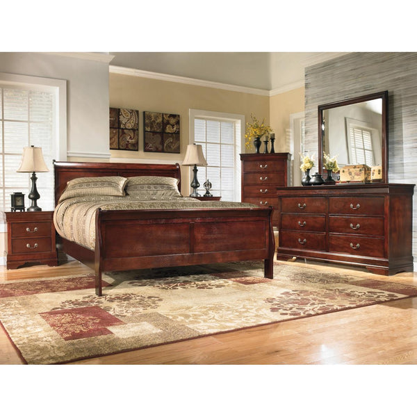 Signature Design by Ashley Alisdair B376B14 6 pc Queen Sleigh Bedroom Set IMAGE 1