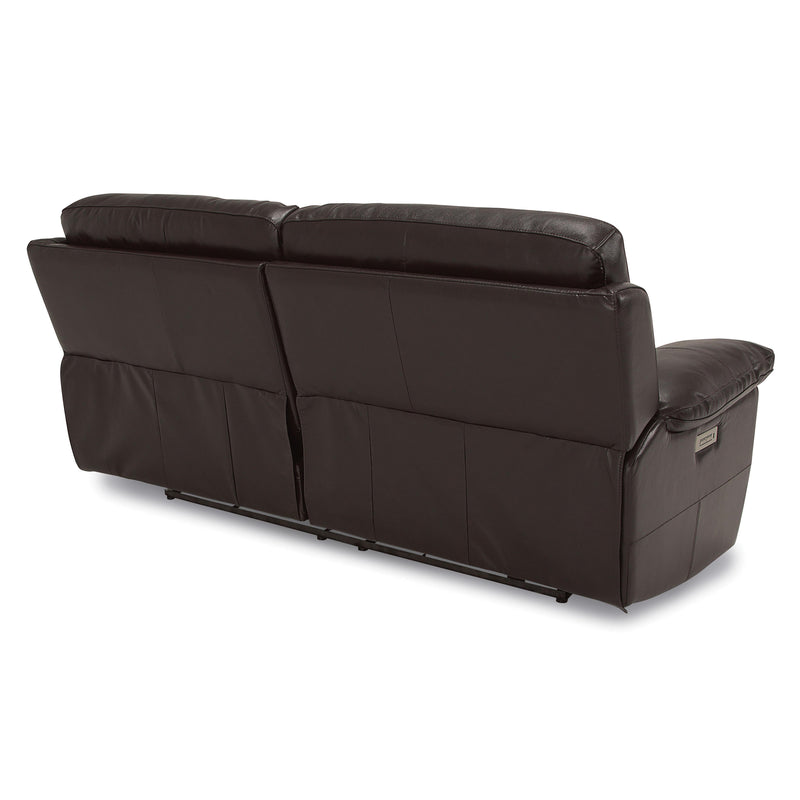 Palliser Finley Power Reclining Leather Match Sofa Finley 41134-5P Sofa Power Recliner - Chocolate IMAGE 7