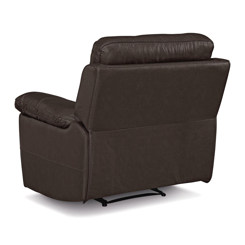 Palliser Finley Power Leather Match Recliner with Wall Recline Finley 41134-31 Wallhugger Power Recliner - Chocolate IMAGE 6