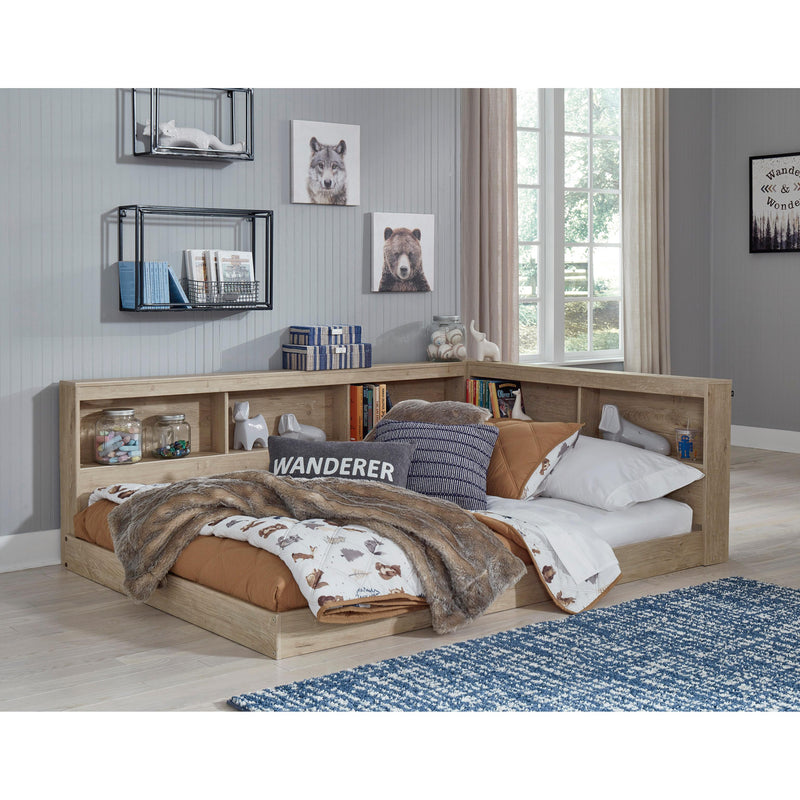 Signature Design by Ashley Oliah Full Bookcase Bed with Storage EB2270-165/EB2270-182 IMAGE 5