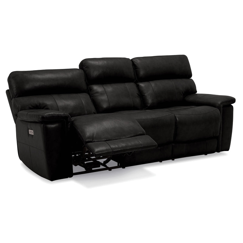 Palliser Powell Power Reclining Leather Match Sofa 41135-61-GRADE100/MATCH-ONYX IMAGE 3