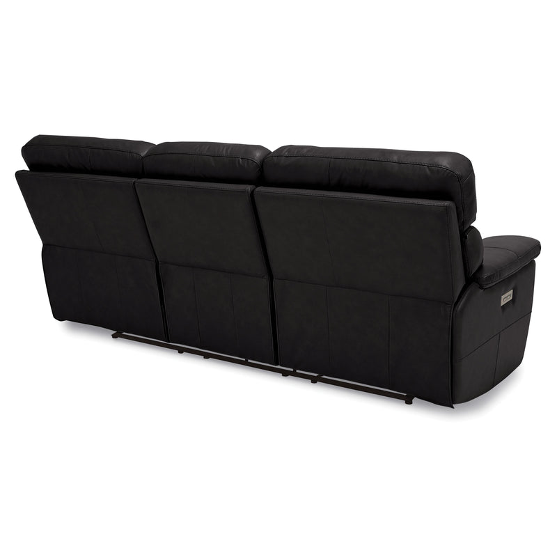 Palliser Powell Power Reclining Leather Match Sofa 41135-61-GRADE100/MATCH-ONYX IMAGE 6